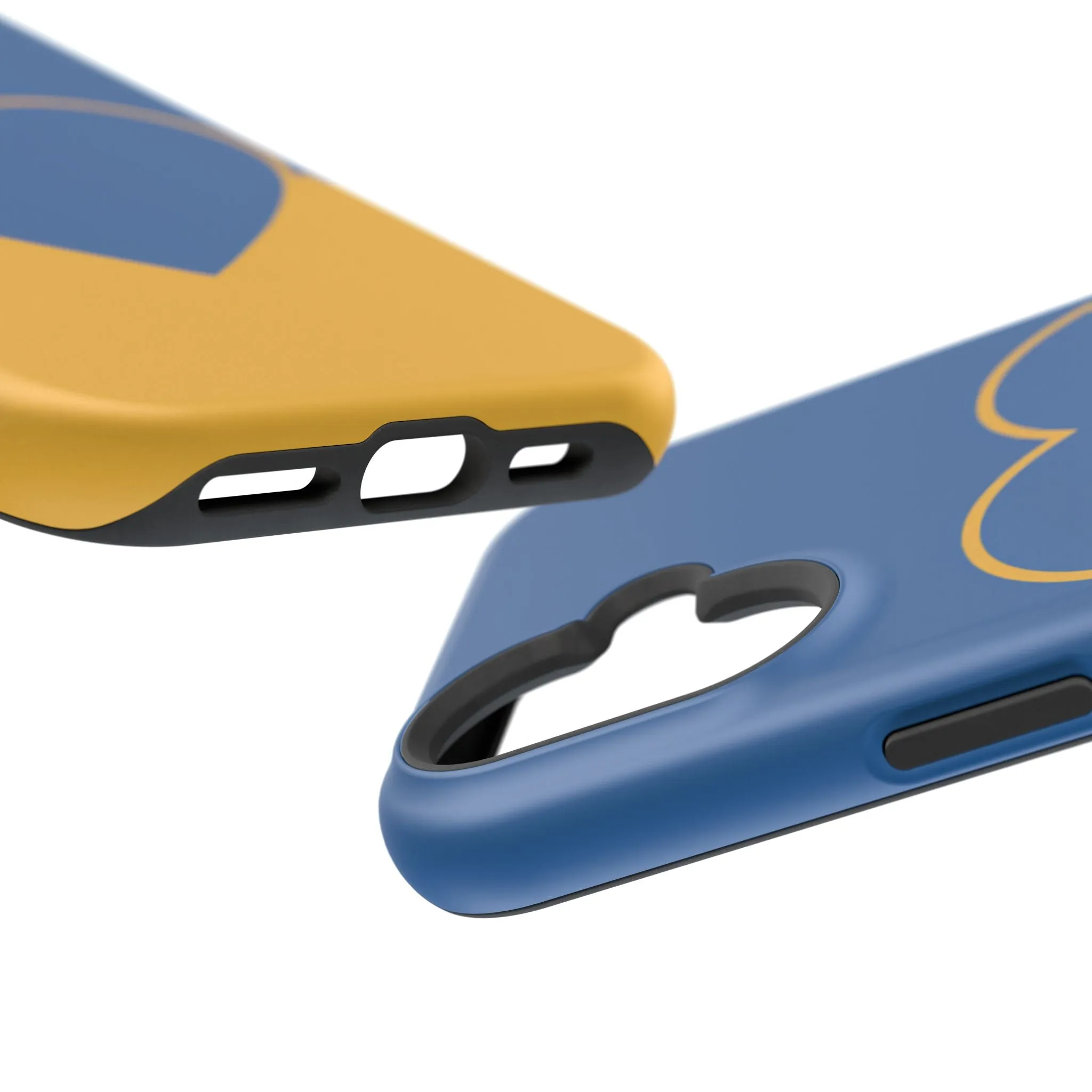 Customizable Heart Magnet Phone Case - Cute Gift, Phone Accessories, Magnetic Tough Cases, Unique Design, Stylish Protection