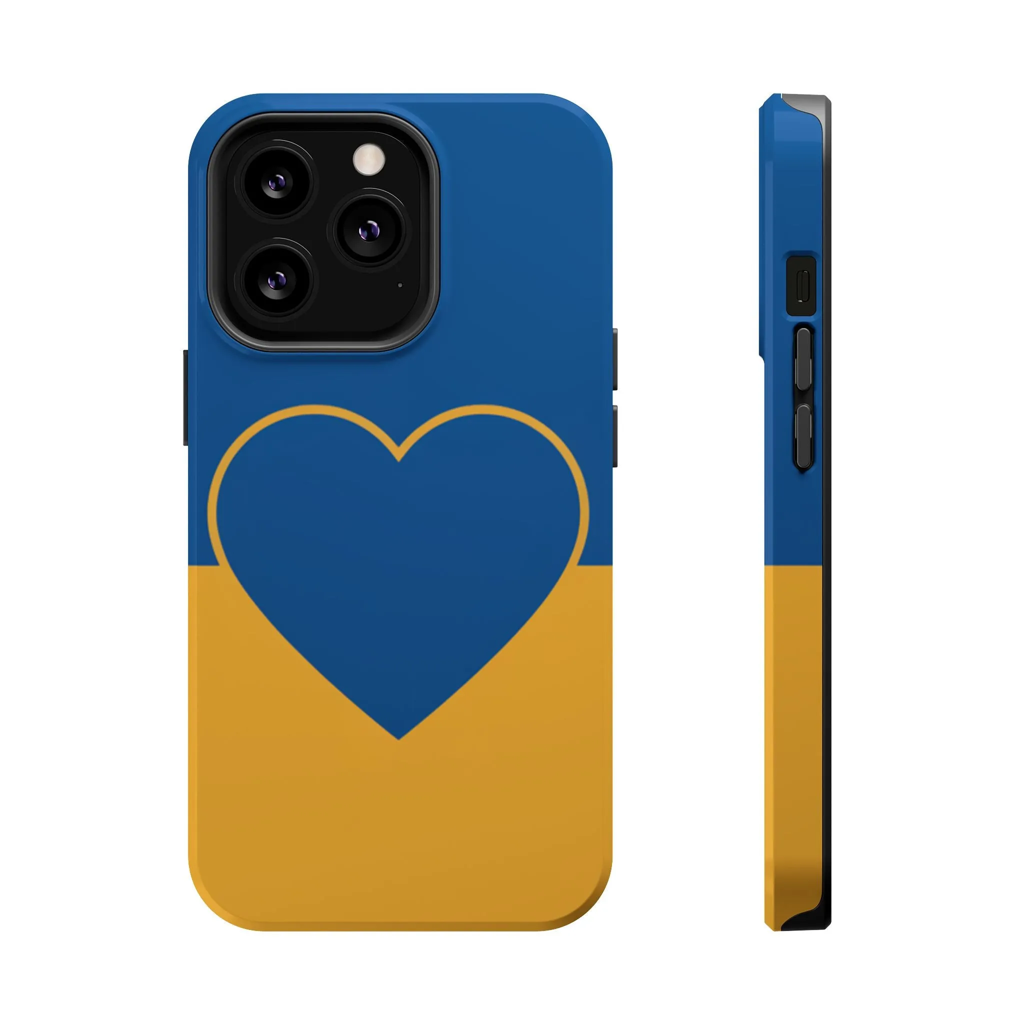 Customizable Heart Magnet Phone Case - Cute Gift, Phone Accessories, Magnetic Tough Cases, Unique Design, Stylish Protection