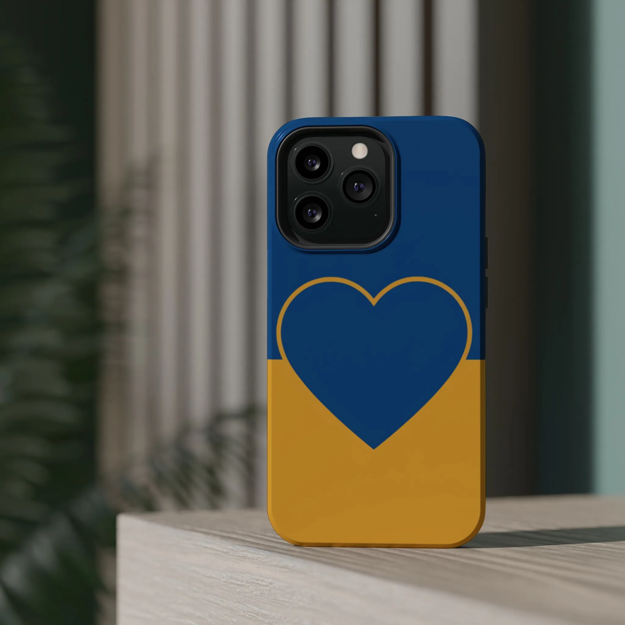 Customizable Heart Magnet Phone Case - Cute Gift, Phone Accessories, Magnetic Tough Cases, Unique Design, Stylish Protection