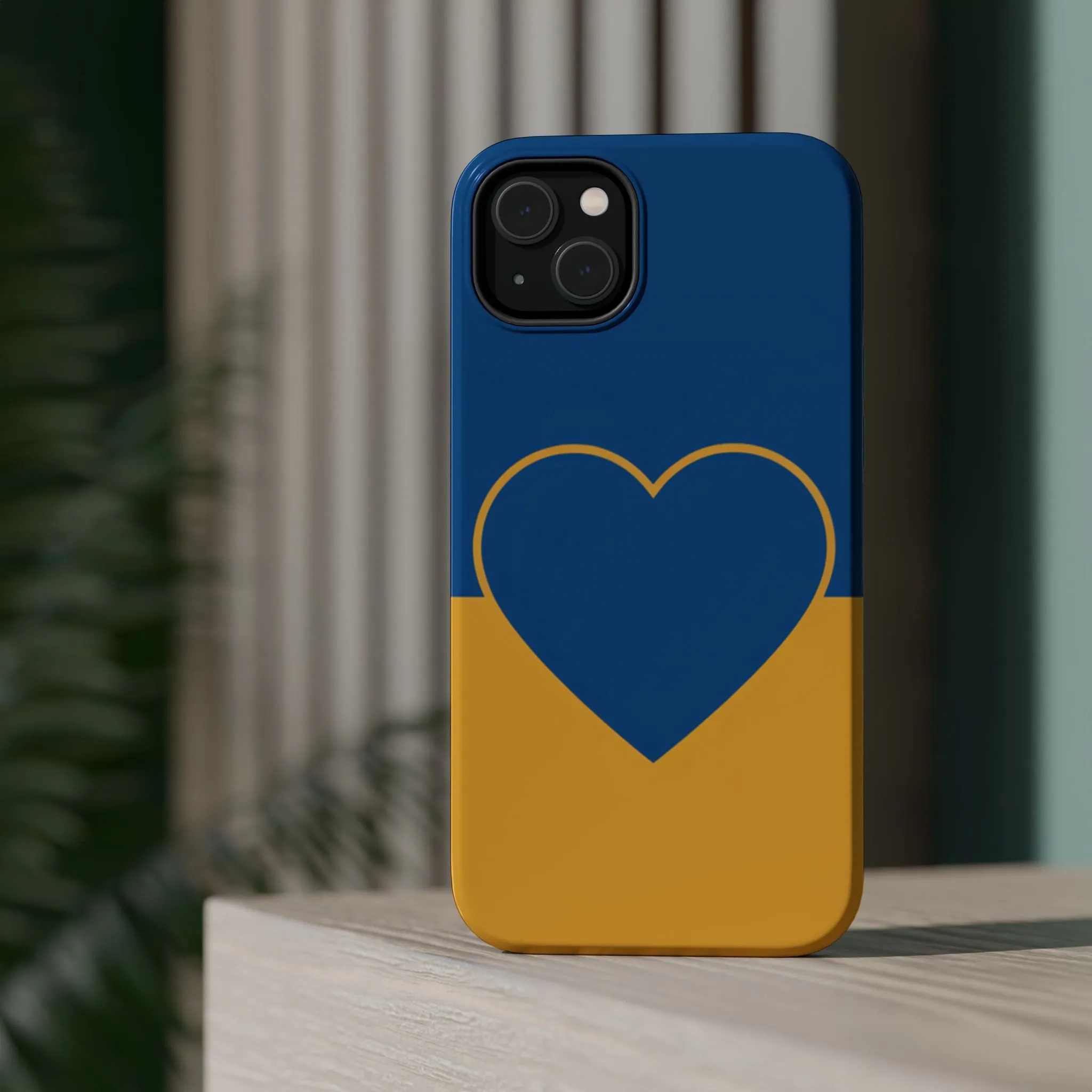 Customizable Heart Magnet Phone Case - Cute Gift, Phone Accessories, Magnetic Tough Cases, Unique Design, Stylish Protection