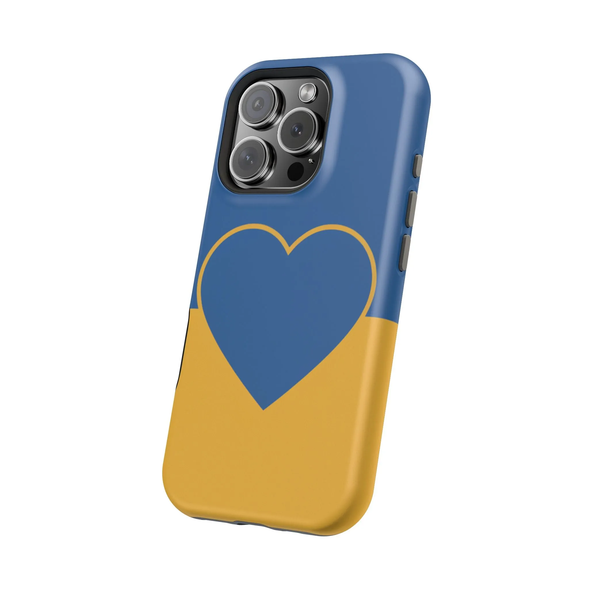 Customizable Heart Magnet Phone Case - Cute Gift, Phone Accessories, Magnetic Tough Cases, Unique Design, Stylish Protection