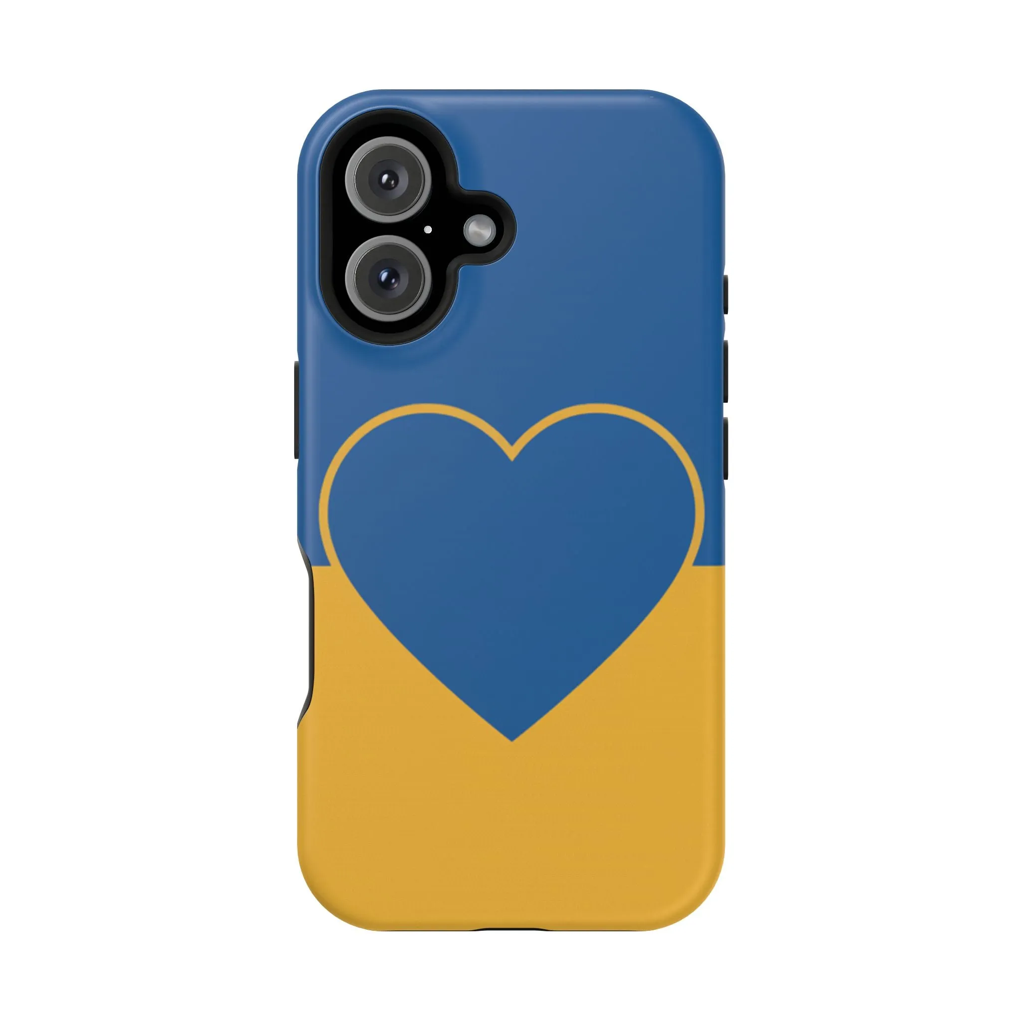 Customizable Heart Magnet Phone Case - Cute Gift, Phone Accessories, Magnetic Tough Cases, Unique Design, Stylish Protection