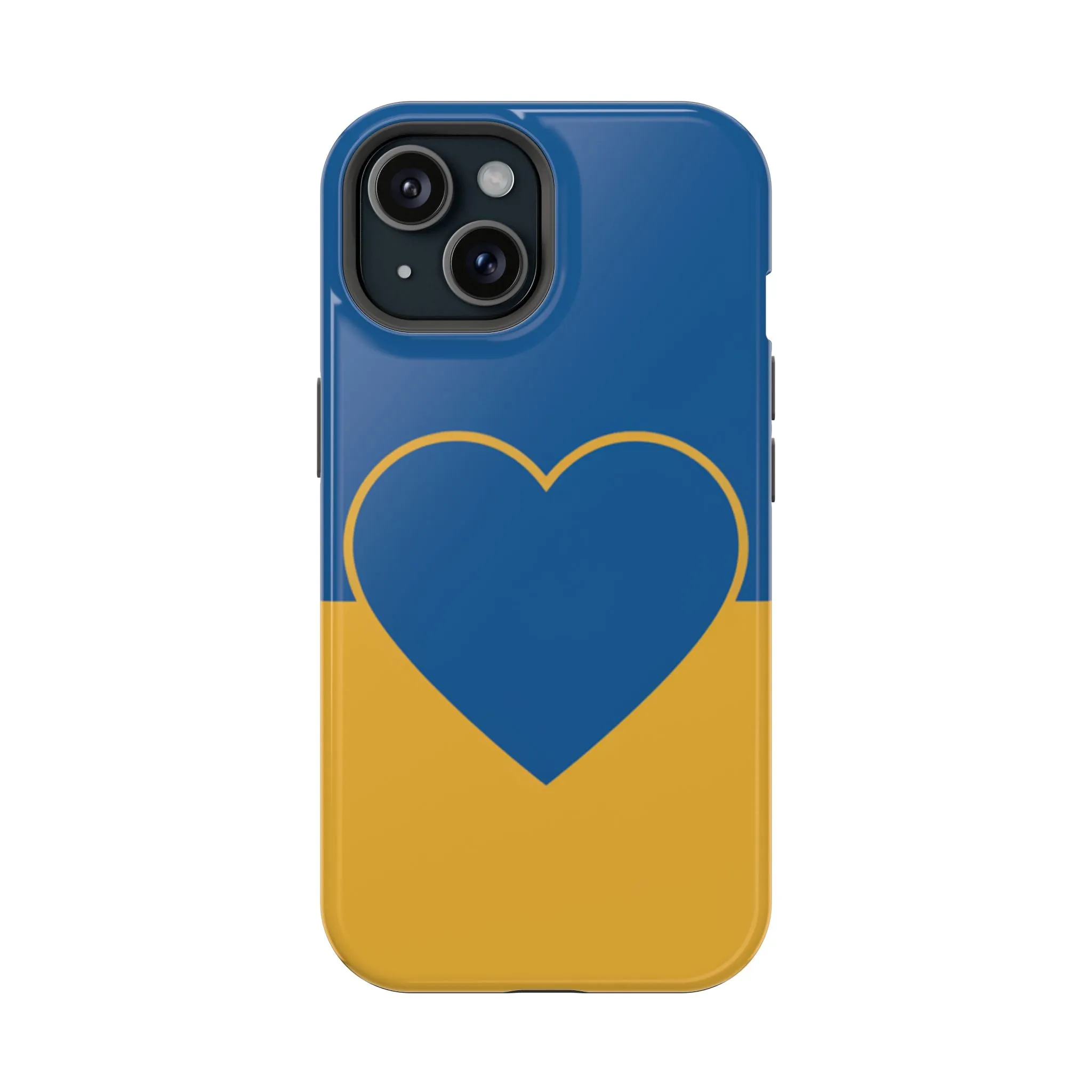 Customizable Heart Magnet Phone Case - Cute Gift, Phone Accessories, Magnetic Tough Cases, Unique Design, Stylish Protection