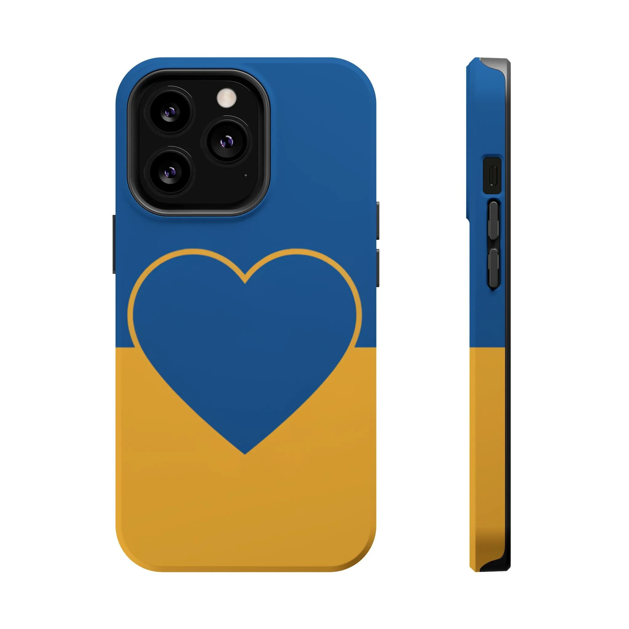 Customizable Heart Magnet Phone Case - Cute Gift, Phone Accessories, Magnetic Tough Cases, Unique Design, Stylish Protection