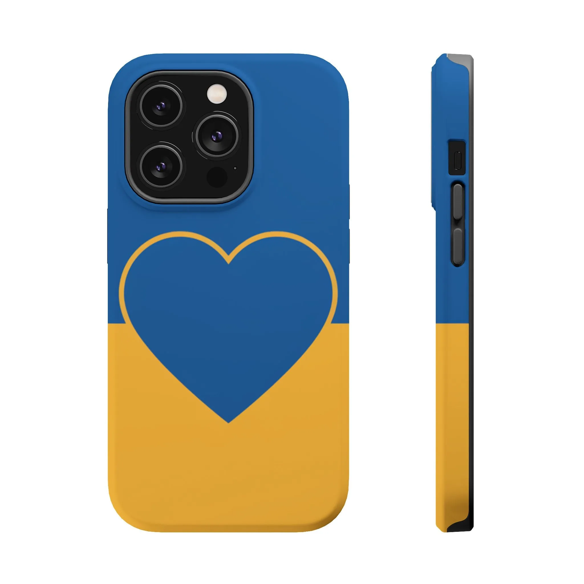 Customizable Heart Magnet Phone Case - Cute Gift, Phone Accessories, Magnetic Tough Cases, Unique Design, Stylish Protection