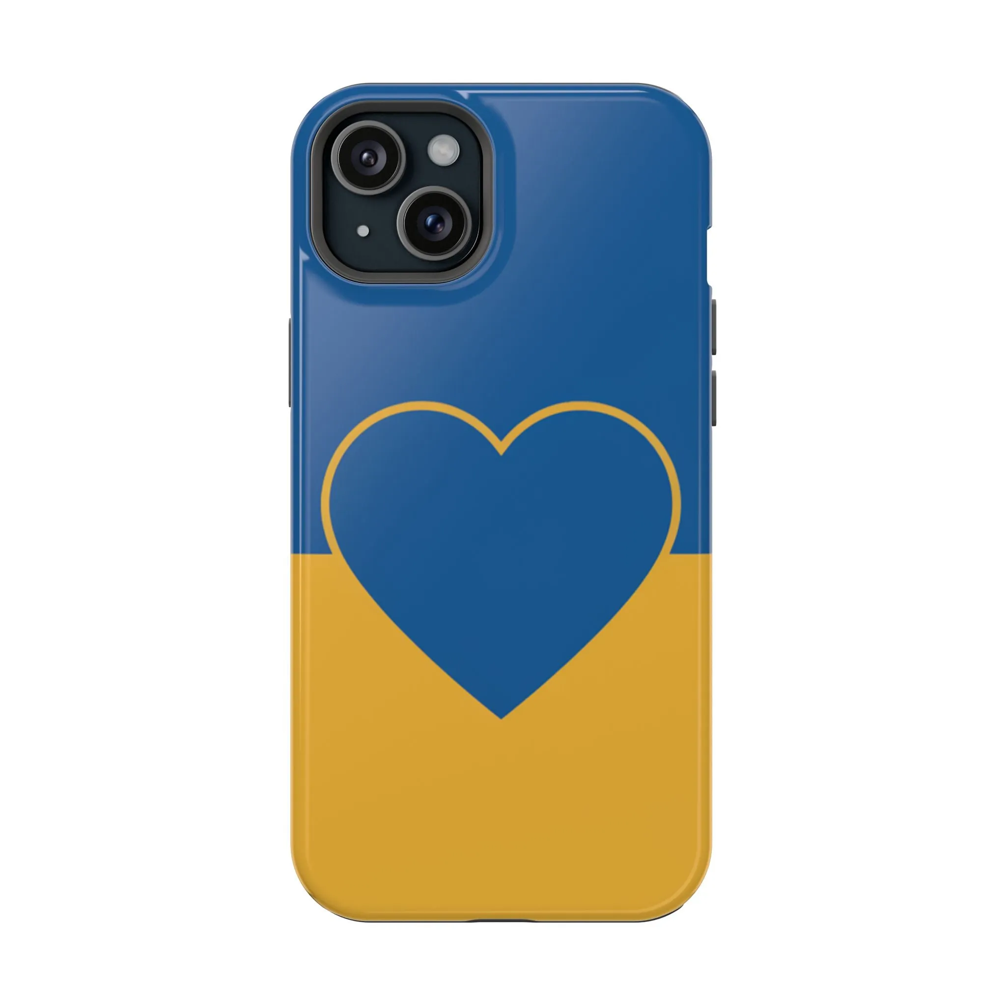 Customizable Heart Magnet Phone Case - Cute Gift, Phone Accessories, Magnetic Tough Cases, Unique Design, Stylish Protection