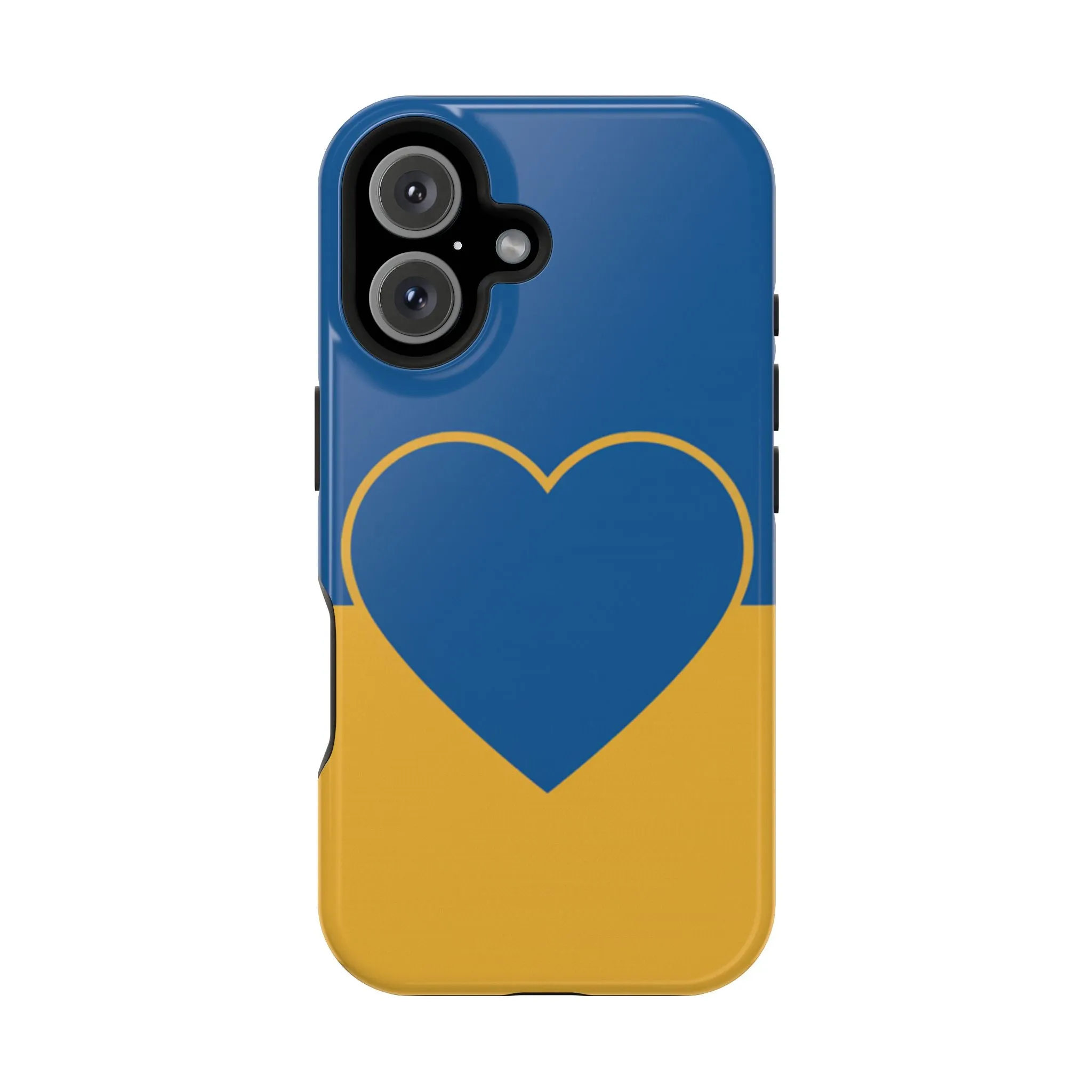 Customizable Heart Magnet Phone Case - Cute Gift, Phone Accessories, Magnetic Tough Cases, Unique Design, Stylish Protection