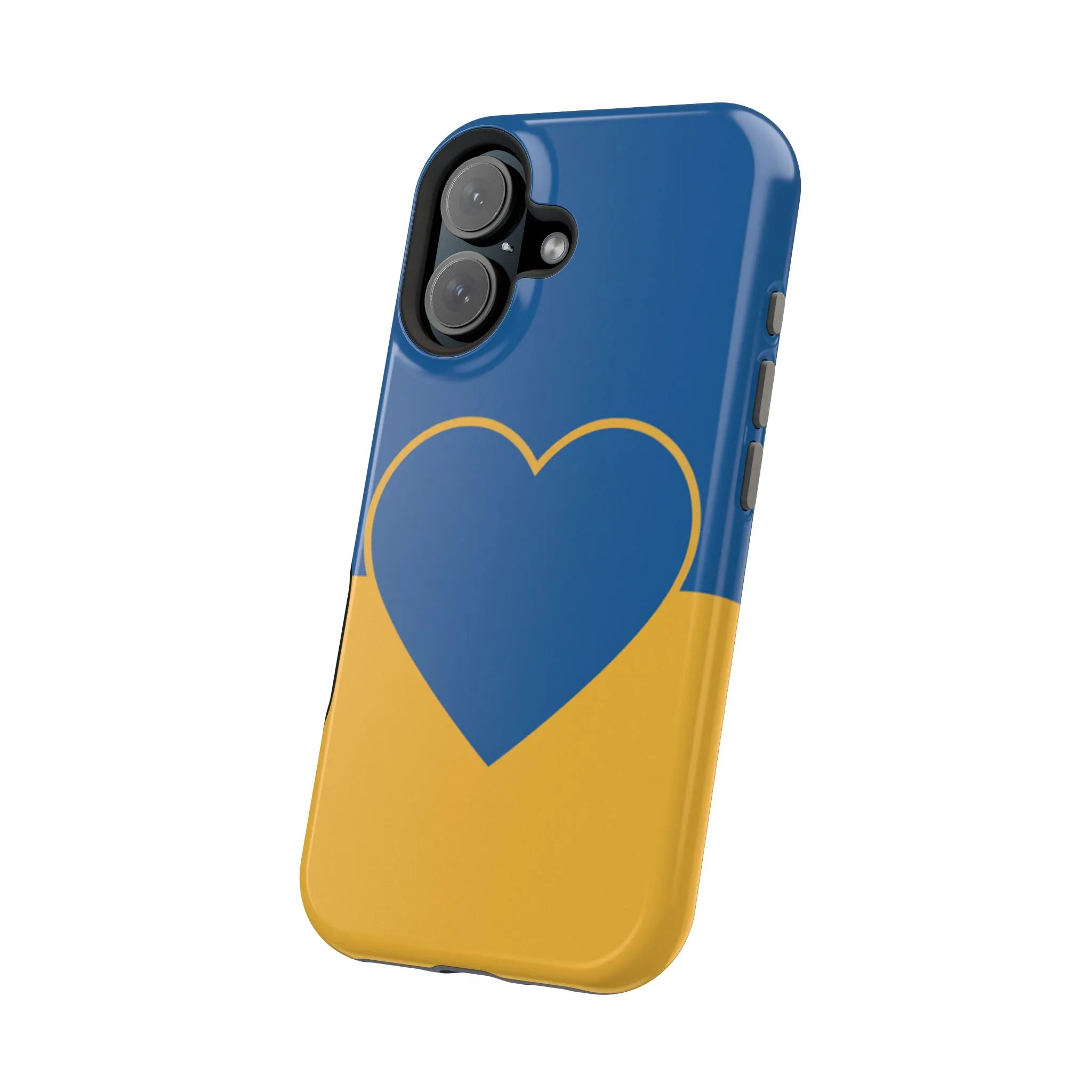 Customizable Heart Magnet Phone Case - Cute Gift, Phone Accessories, Magnetic Tough Cases, Unique Design, Stylish Protection