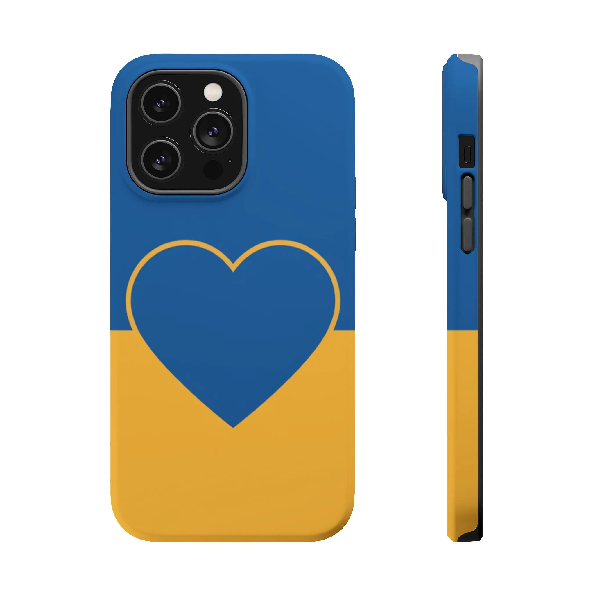 Customizable Heart Magnet Phone Case - Cute Gift, Phone Accessories, Magnetic Tough Cases, Unique Design, Stylish Protection