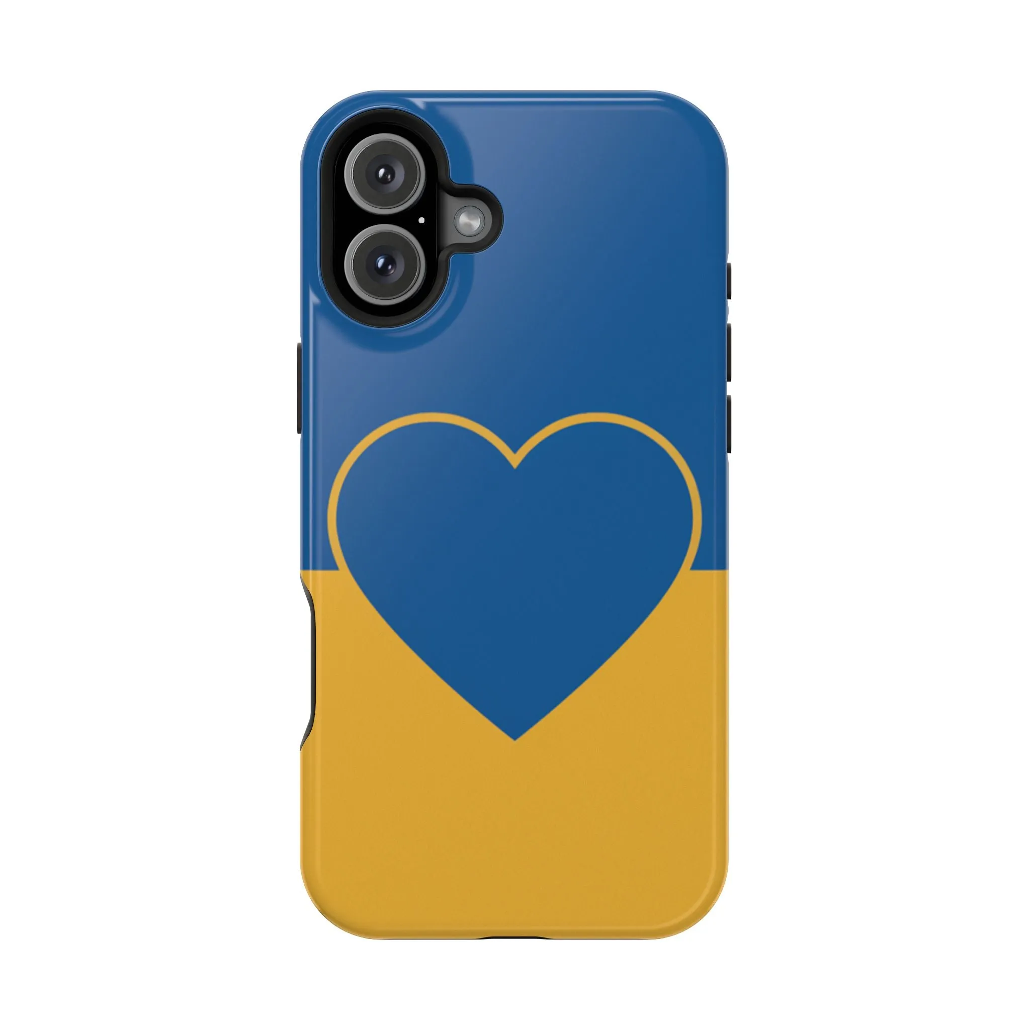 Customizable Heart Magnet Phone Case - Cute Gift, Phone Accessories, Magnetic Tough Cases, Unique Design, Stylish Protection