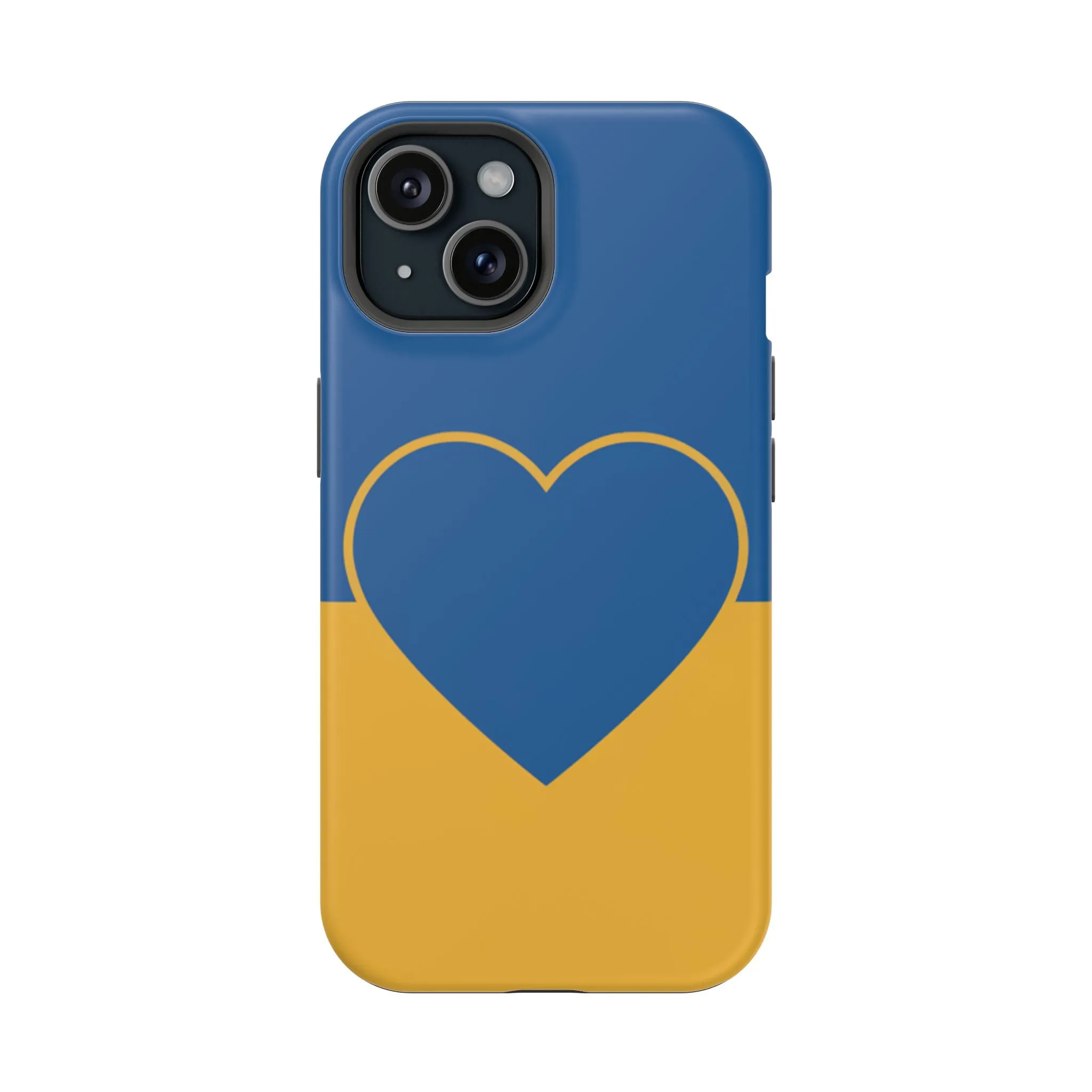 Customizable Heart Magnet Phone Case - Cute Gift, Phone Accessories, Magnetic Tough Cases, Unique Design, Stylish Protection