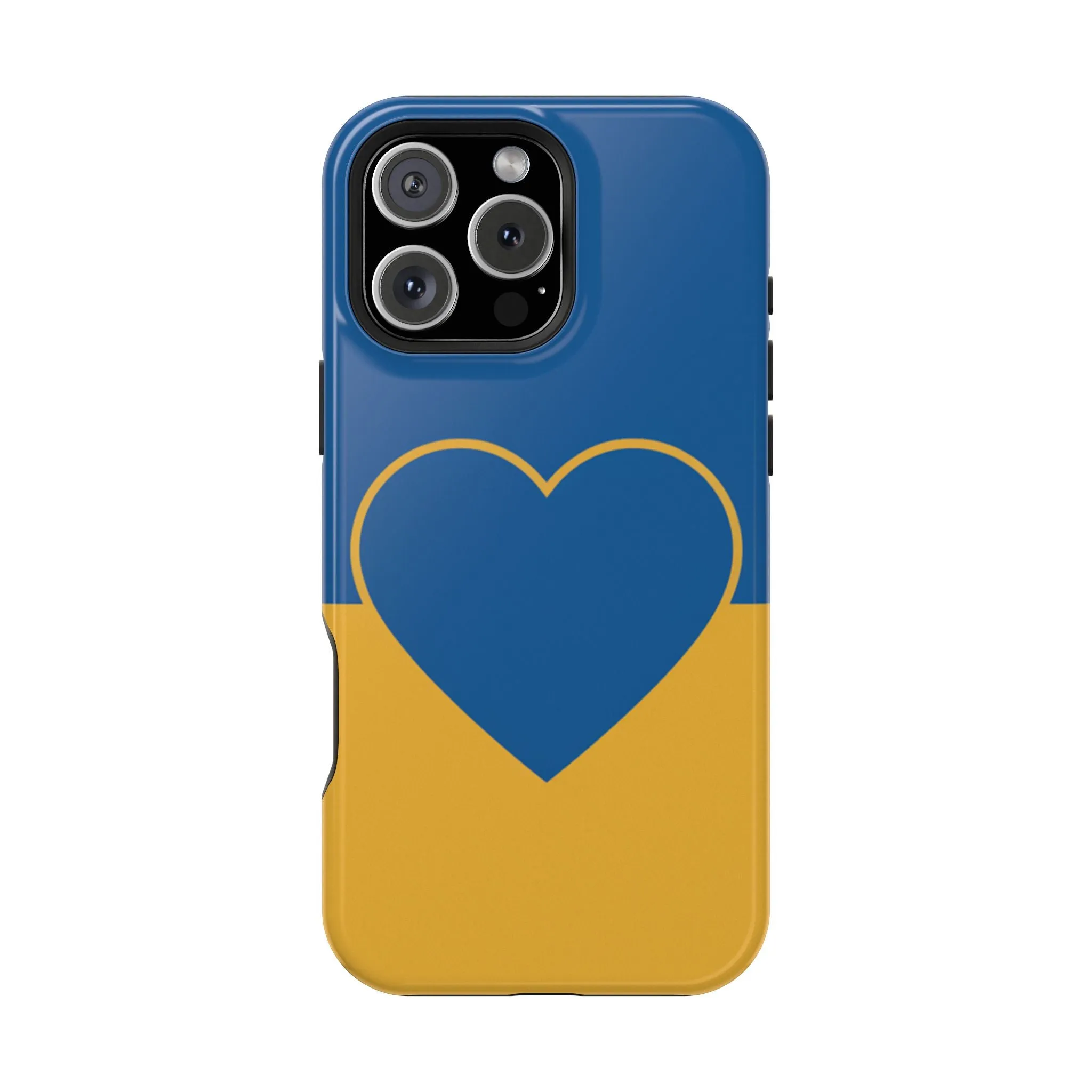 Customizable Heart Magnet Phone Case - Cute Gift, Phone Accessories, Magnetic Tough Cases, Unique Design, Stylish Protection
