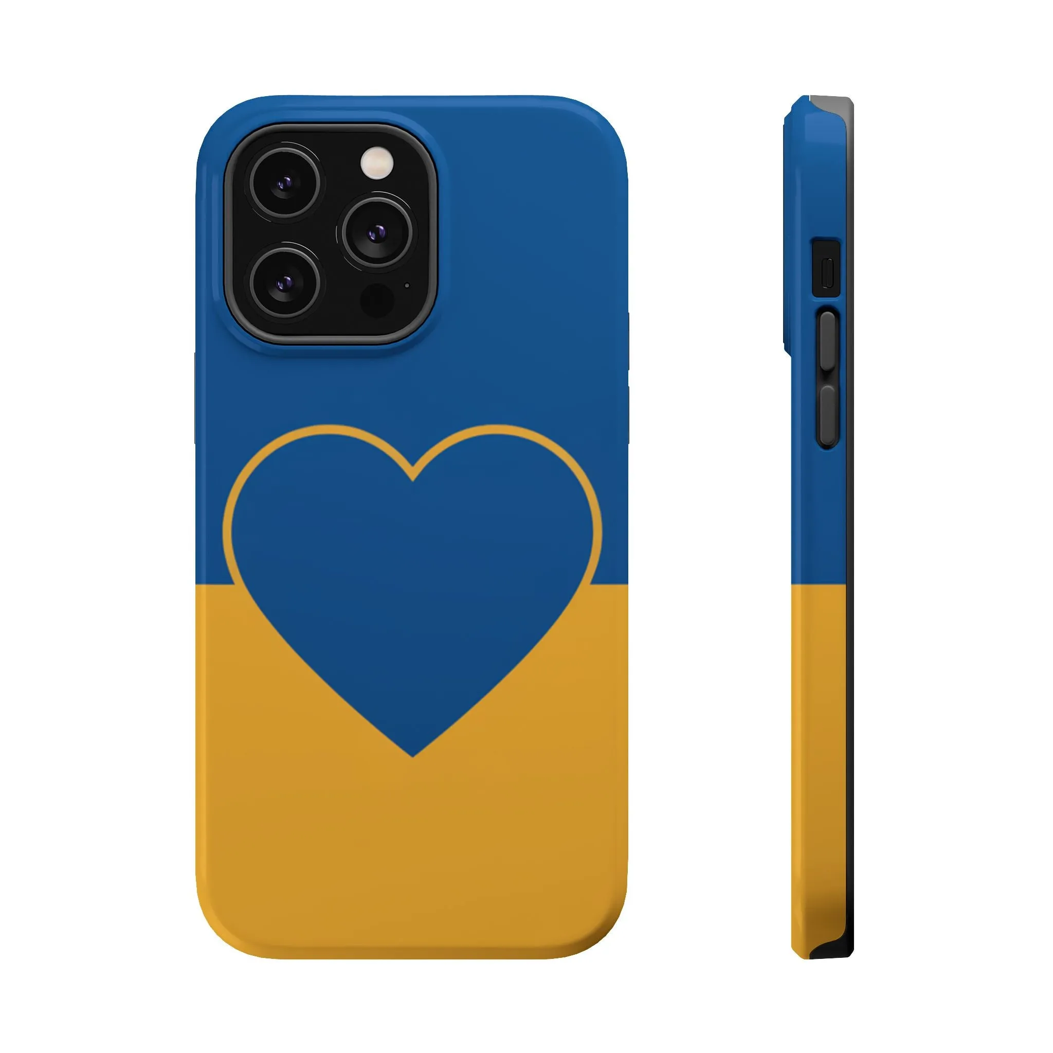 Customizable Heart Magnet Phone Case - Cute Gift, Phone Accessories, Magnetic Tough Cases, Unique Design, Stylish Protection
