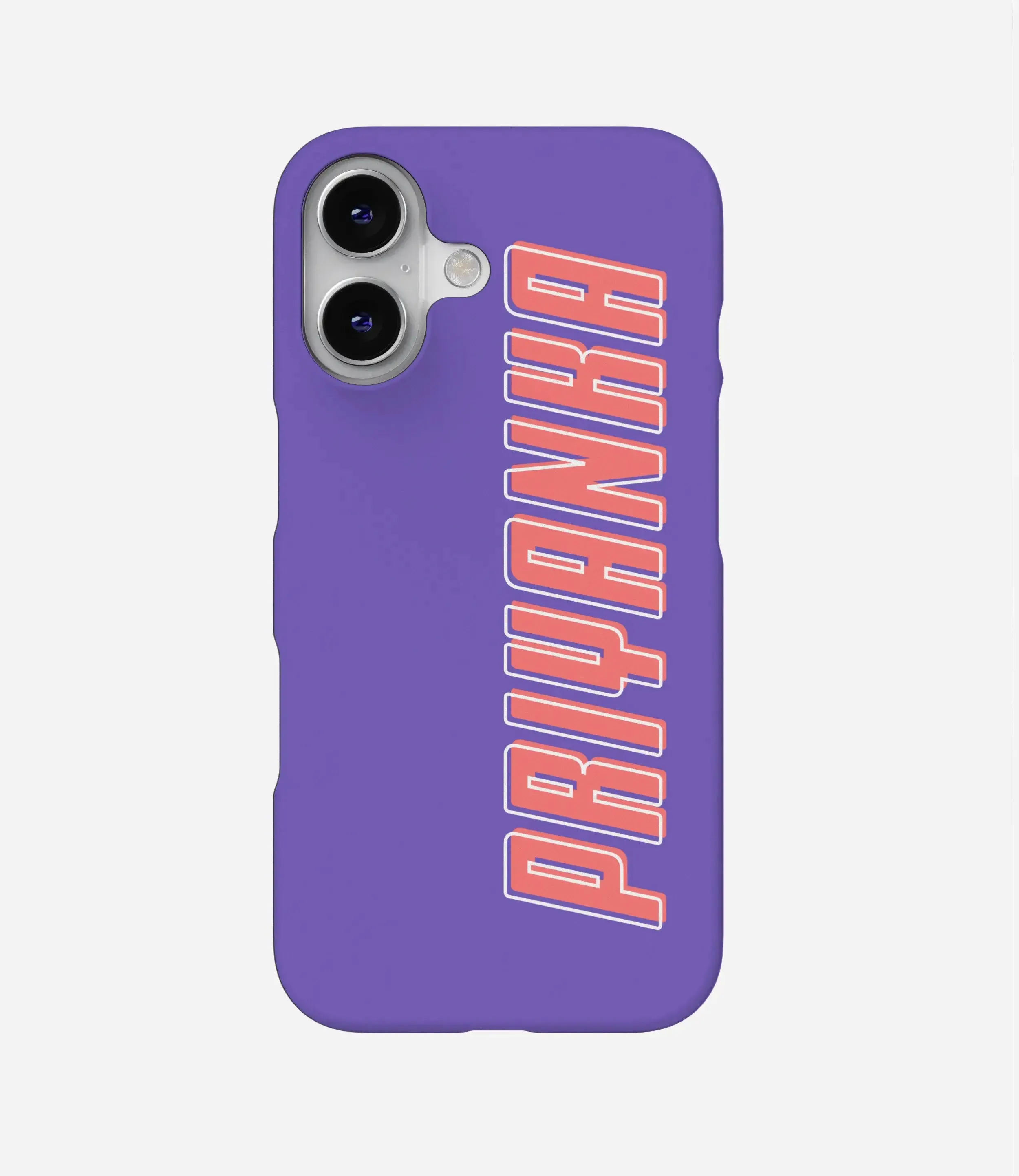 Customizable Vertical Name Phone Case