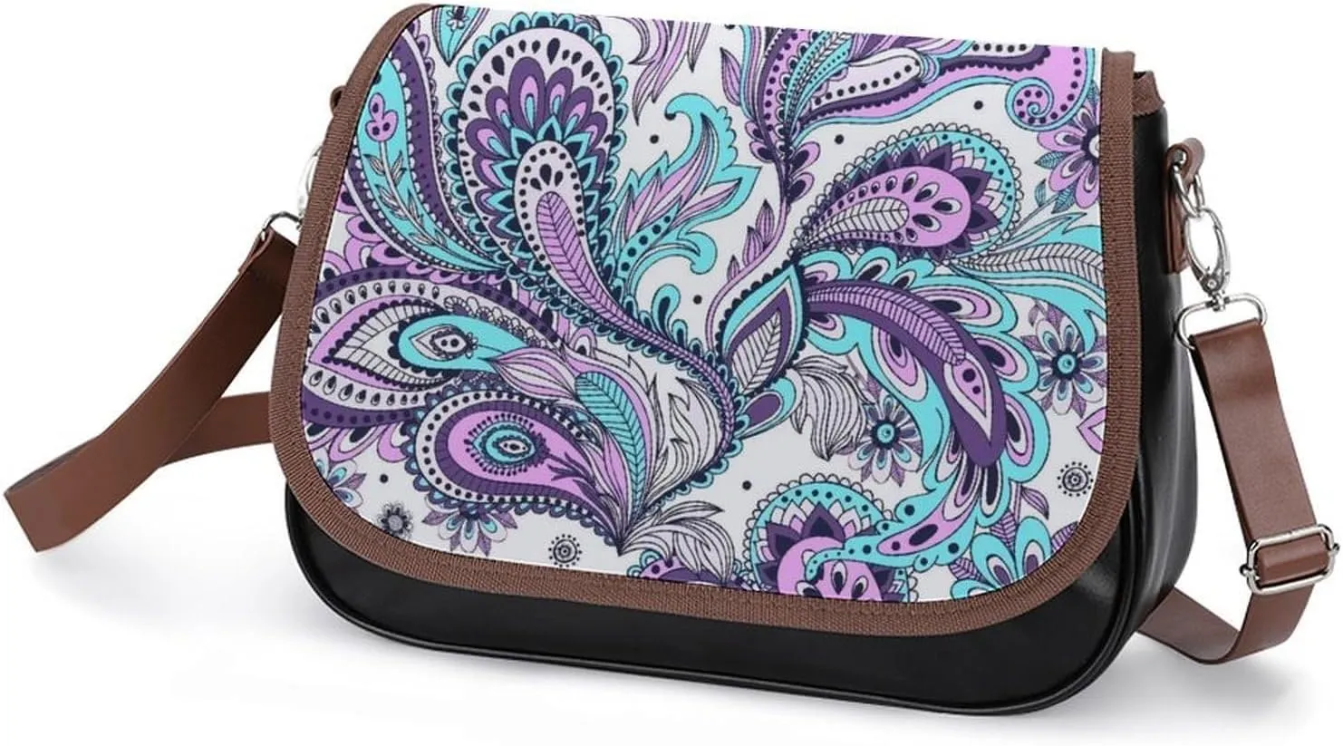 Cute AutismAwareness Fashionable And Durable Portable Leather Shoulder Bag