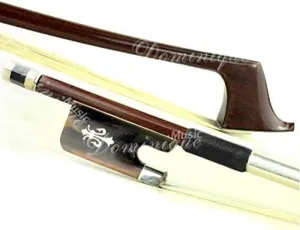 D Z Strad Viola Bow - Model 301 - Brazil Wood Bow with Ox Horn Frog and Fleur-de-Lis Inlay