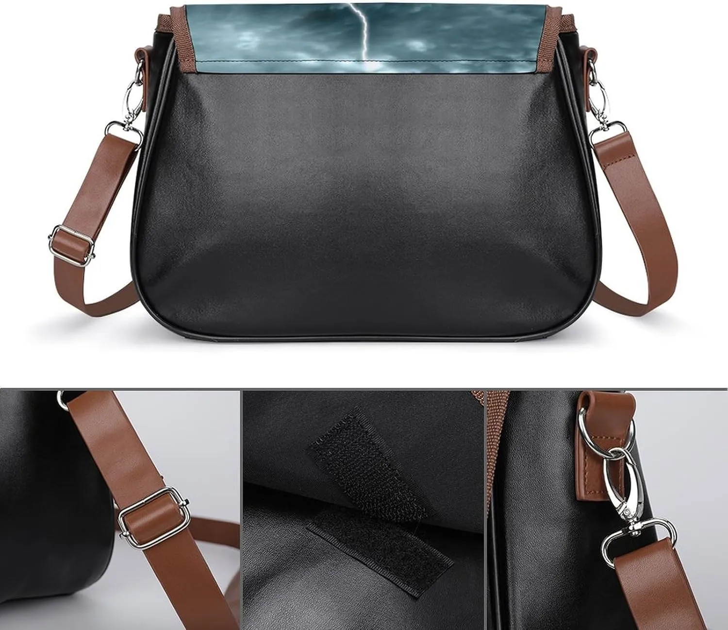 Dachshunds Clothes Dog Fashionable And Exquisite Shoulder Bag, Convenient Leather Crossbody Bag for Going Out