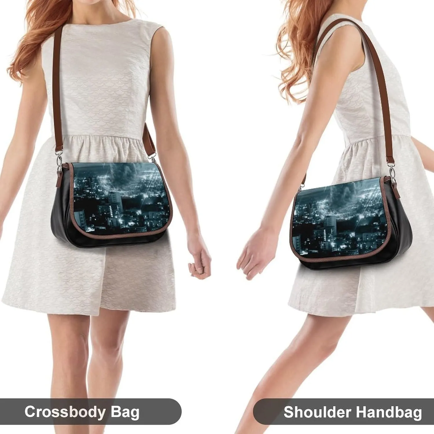 Dachshunds Clothes Dog Fashionable And Exquisite Shoulder Bag, Convenient Leather Crossbody Bag for Going Out