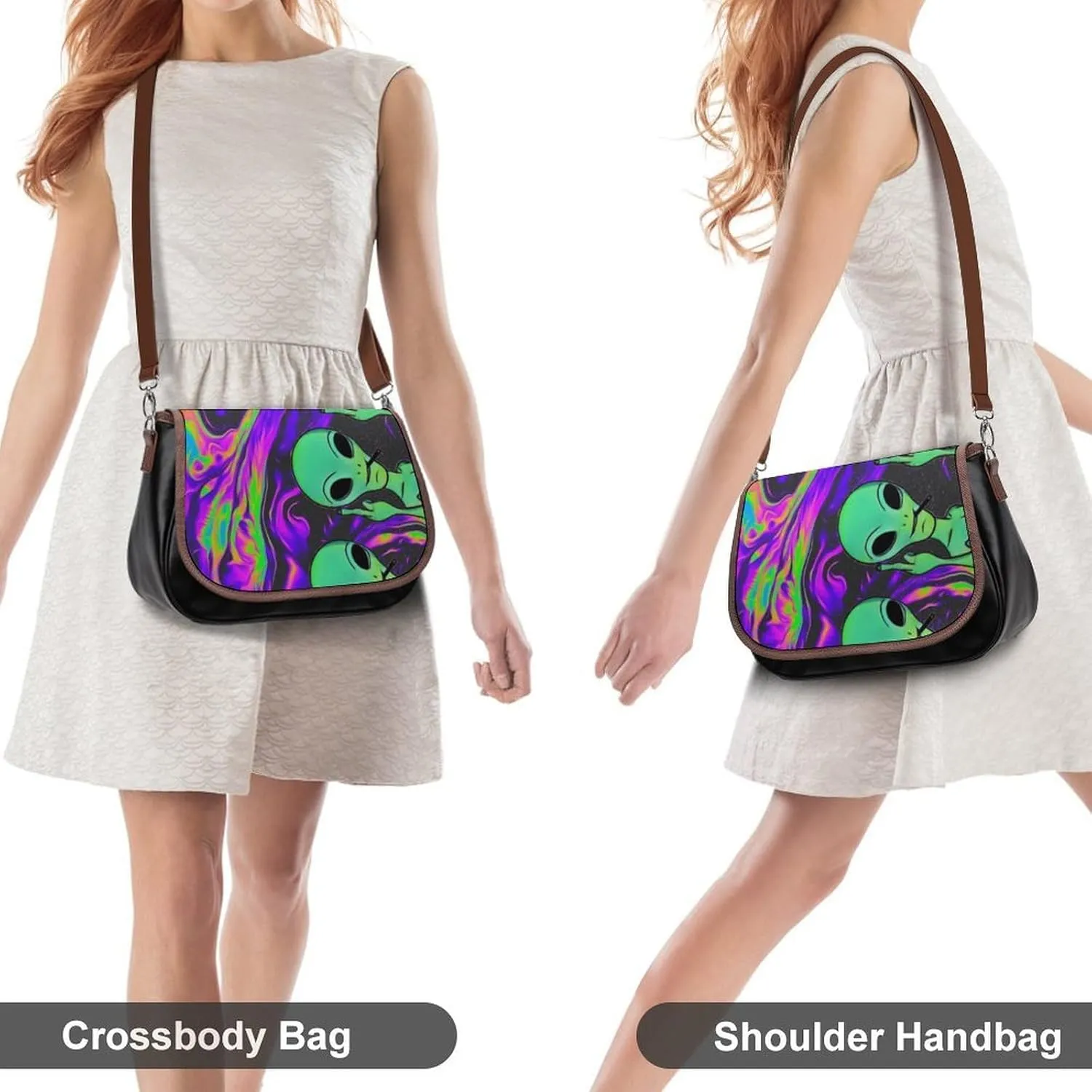 Dachshunds Clothes Dog Fashionable And Exquisite Shoulder Bag, Convenient Leather Crossbody Bag for Going Out