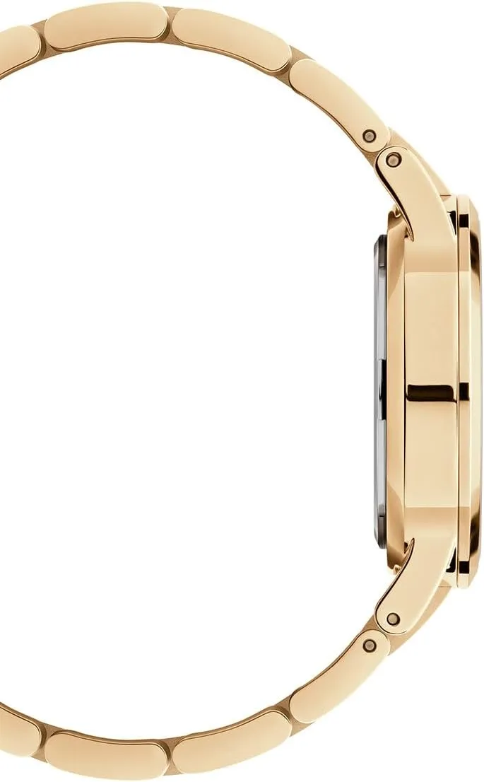 Daniel Wellington Iconic Link Women’s Watch - 32mm Case, Japanese Quartz Movement, Stainless Steel Strap, Water Resistant, Gold Watch for Women