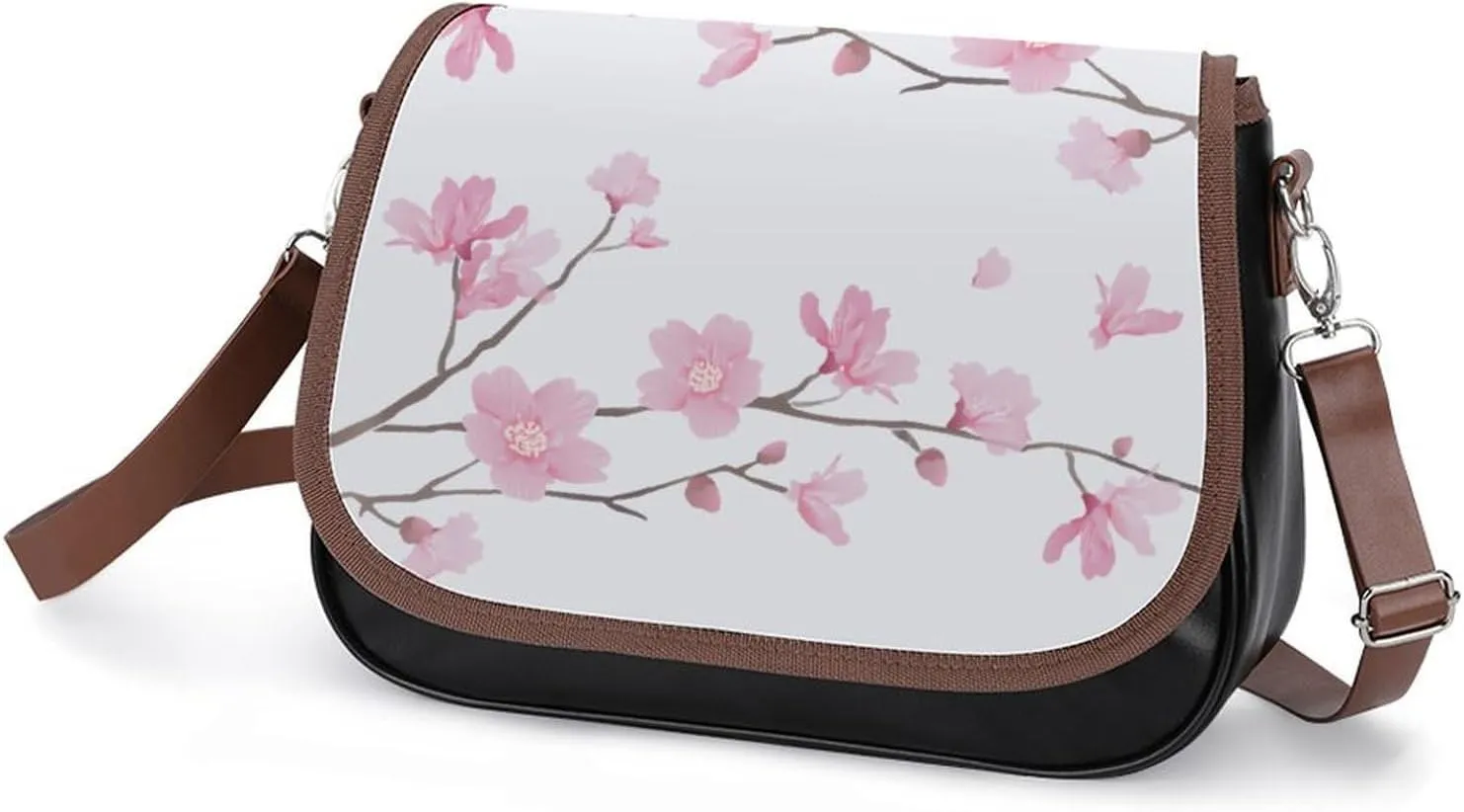 Decorative Beige Stone Leather Shoulder Bag with Detachable Shoulder Strap Versatile for Daily Use