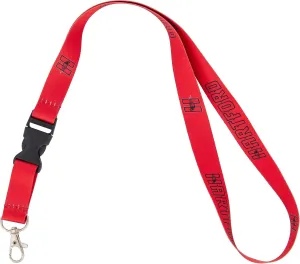 Desert Cactus University of Hartford Lanyard Hawks Car Keys ID Badge Holder Keychain Detachable Breakaway Snap Buckle (Red)