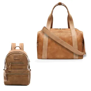 Diaper Bag Tote by miss fong,Baby Bag,Leather Diaper Bag,Baby Tote Bag