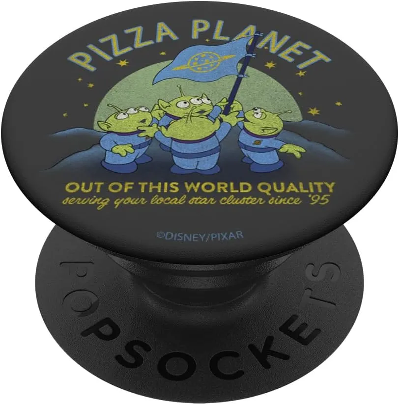 Disney Pixar Toy Story Aliens Pizza Planet Flag PopSockets Standard PopGrip