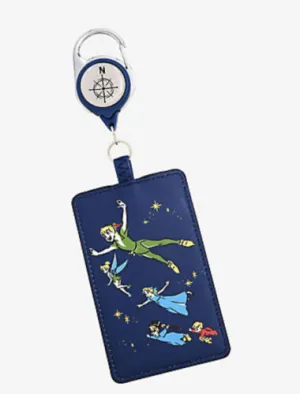 Disney Retractable Lanyard Reel Cardholder Peter Pan Neverland Concept One