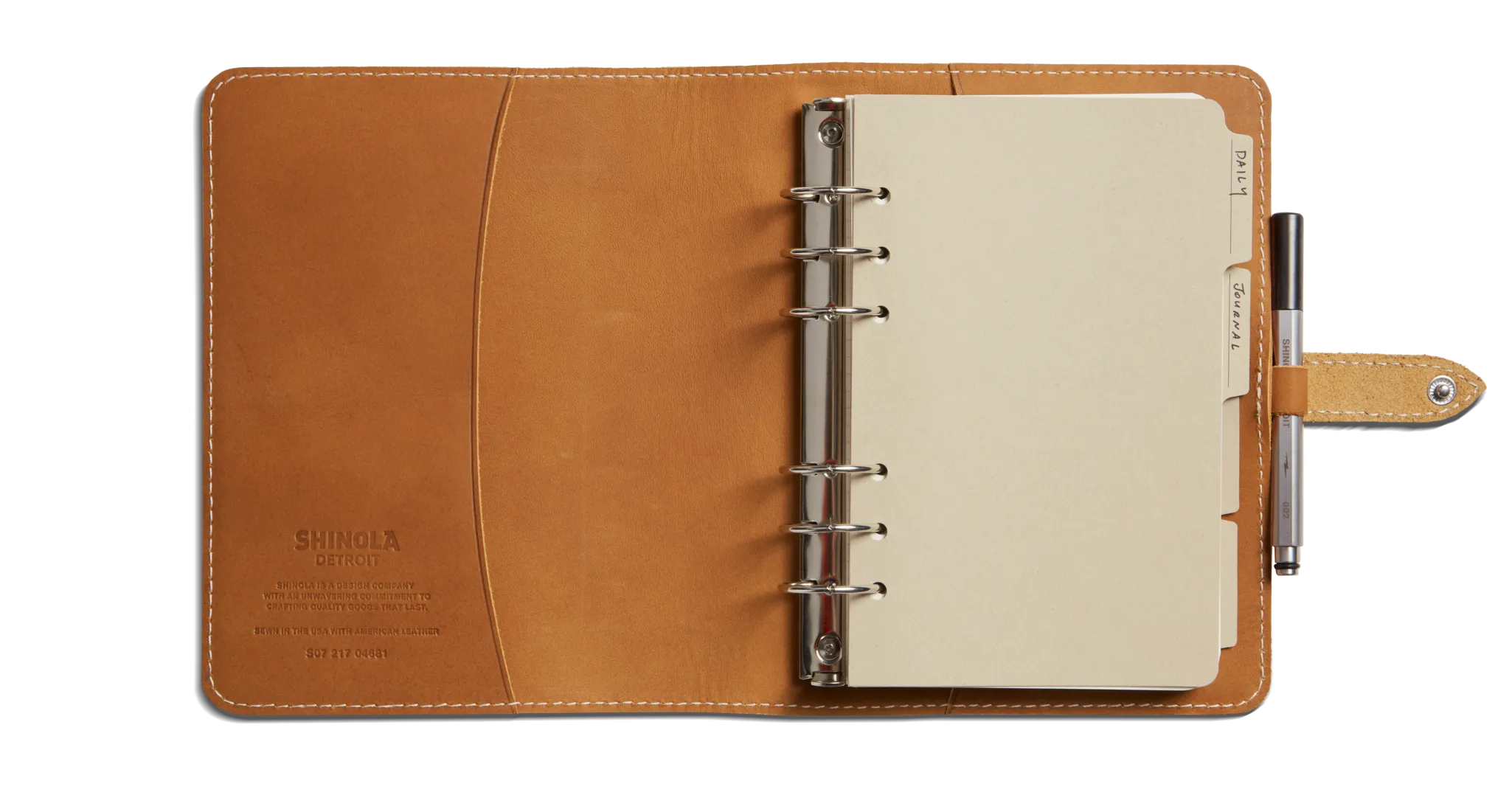 Dividers Agenda Insert - Kraft