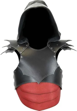 Dragon Rider Leather Armour Medieval Viking Fantasy Leather Armor Black