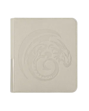 Dragon Shield Card Codex Zipster Small   20 Pages: Ashen White