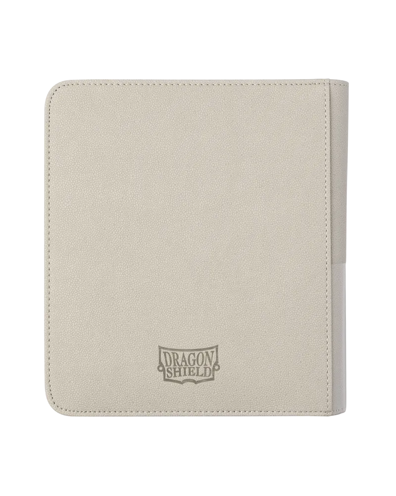 Dragon Shield Card Codex Zipster Small   20 Pages: Ashen White