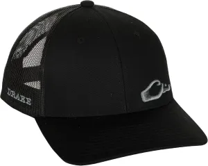 Drake Waterfowl Enid Mesh Back Cap - 6-Panel Construction Blend Cap with Structured Front Panels & Adjustable Snapback