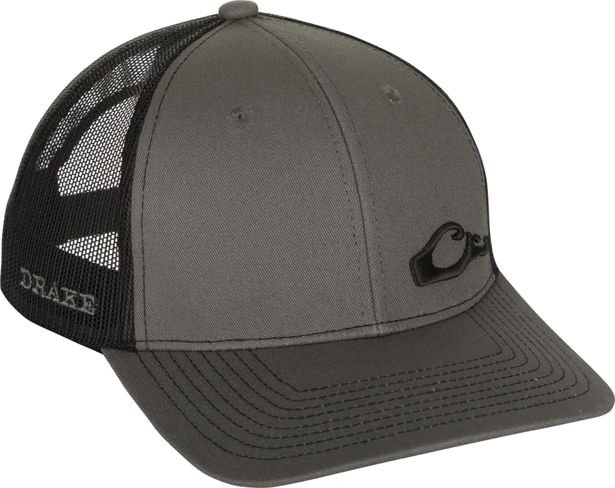 Drake Waterfowl Enid Mesh Back Cap - 6-Panel Construction Blend Cap with Structured Front Panels & Adjustable Snapback