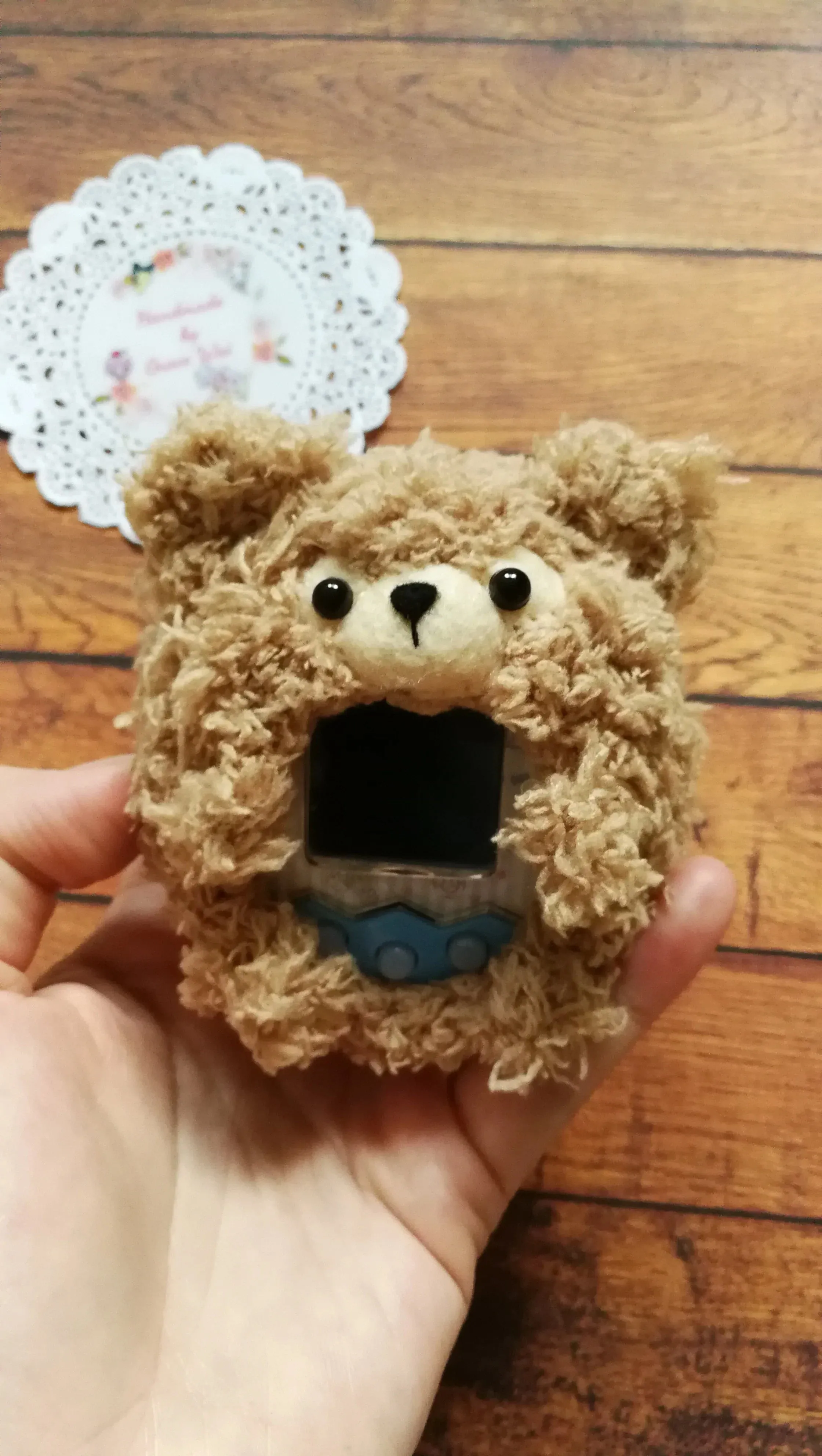 Duffy Bear Tamagotchi Crochet Cover