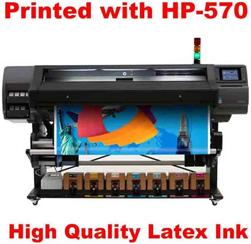 Ebay 13 oz Banner | Non-Fabric | Heavy-Duty Vinyl Single-Sided with Metal Grommets