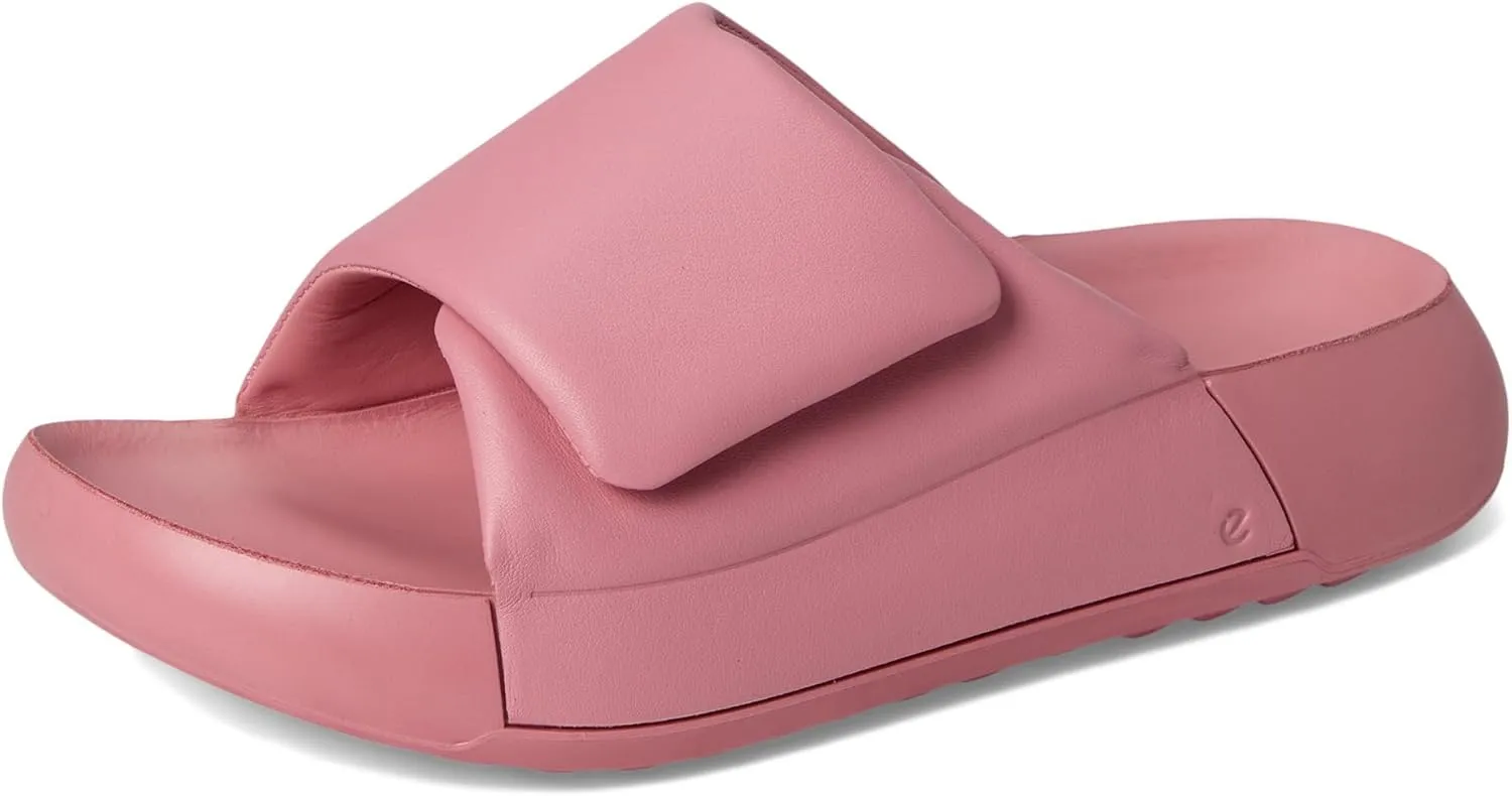ECCO Women's Cozmo Platform Cross Band Slide Sandal
