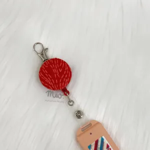 Elements Terracotta Retractable Badge Reel Only