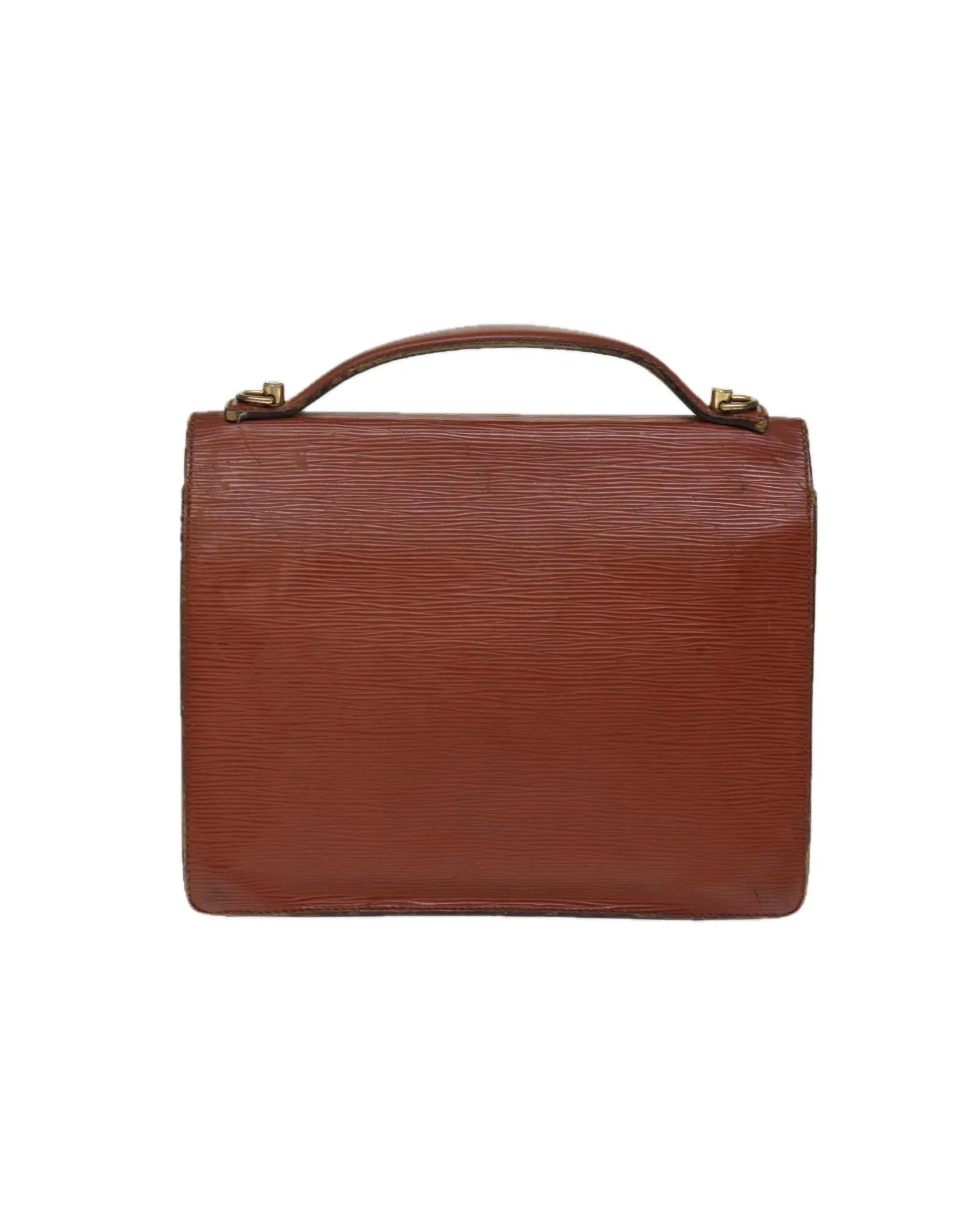 Epi Leather Portfolio Handbag