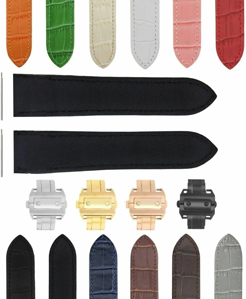 Ewatchparts Custom Watch Band Strap End Link Real Gold 18K Stainless Steel Compatible With Rolex Submariner Daytona GMT II