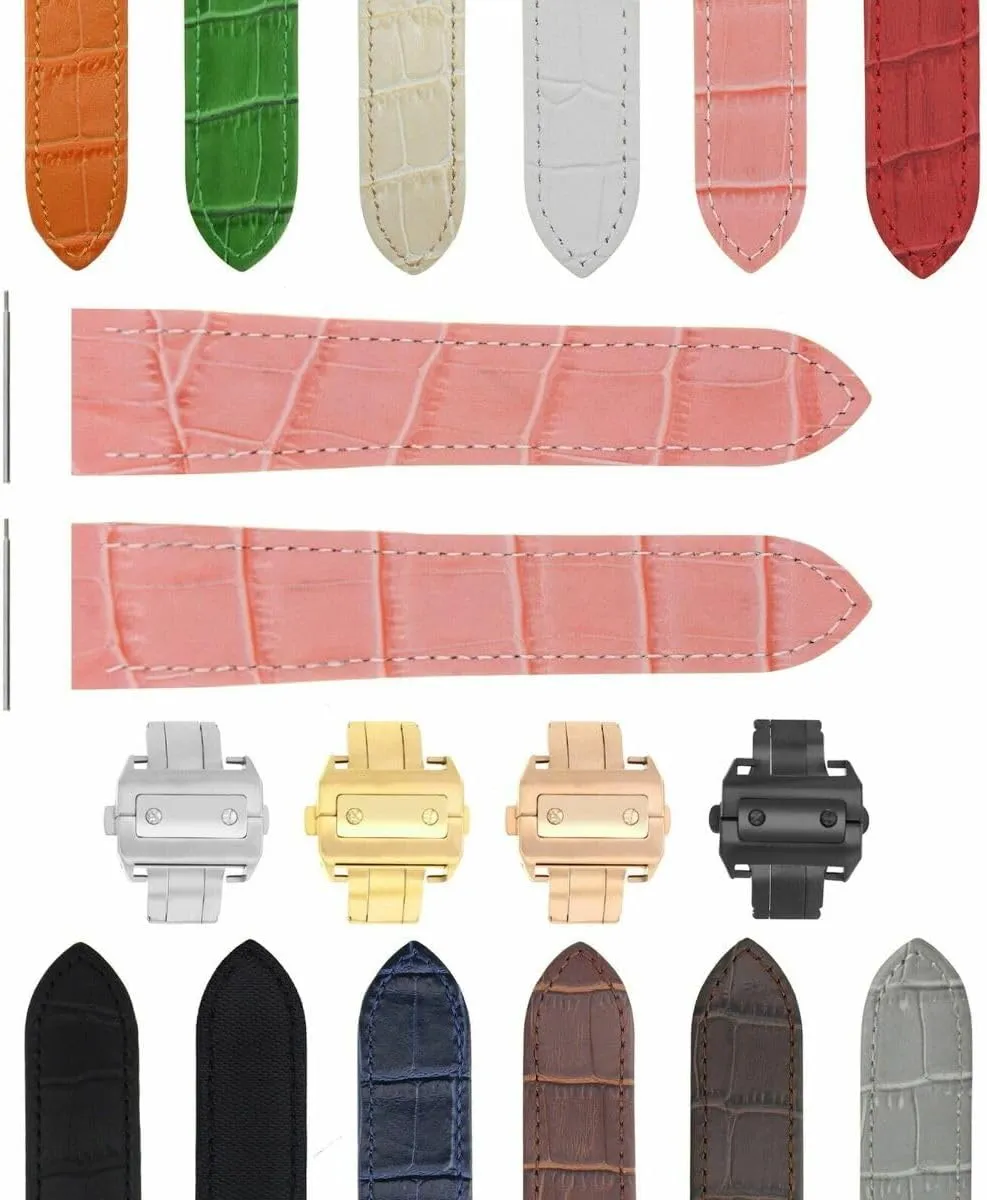 Ewatchparts Custom Watch Band Strap End Link Real Gold 18K Stainless Steel Compatible With Rolex Submariner Daytona GMT II