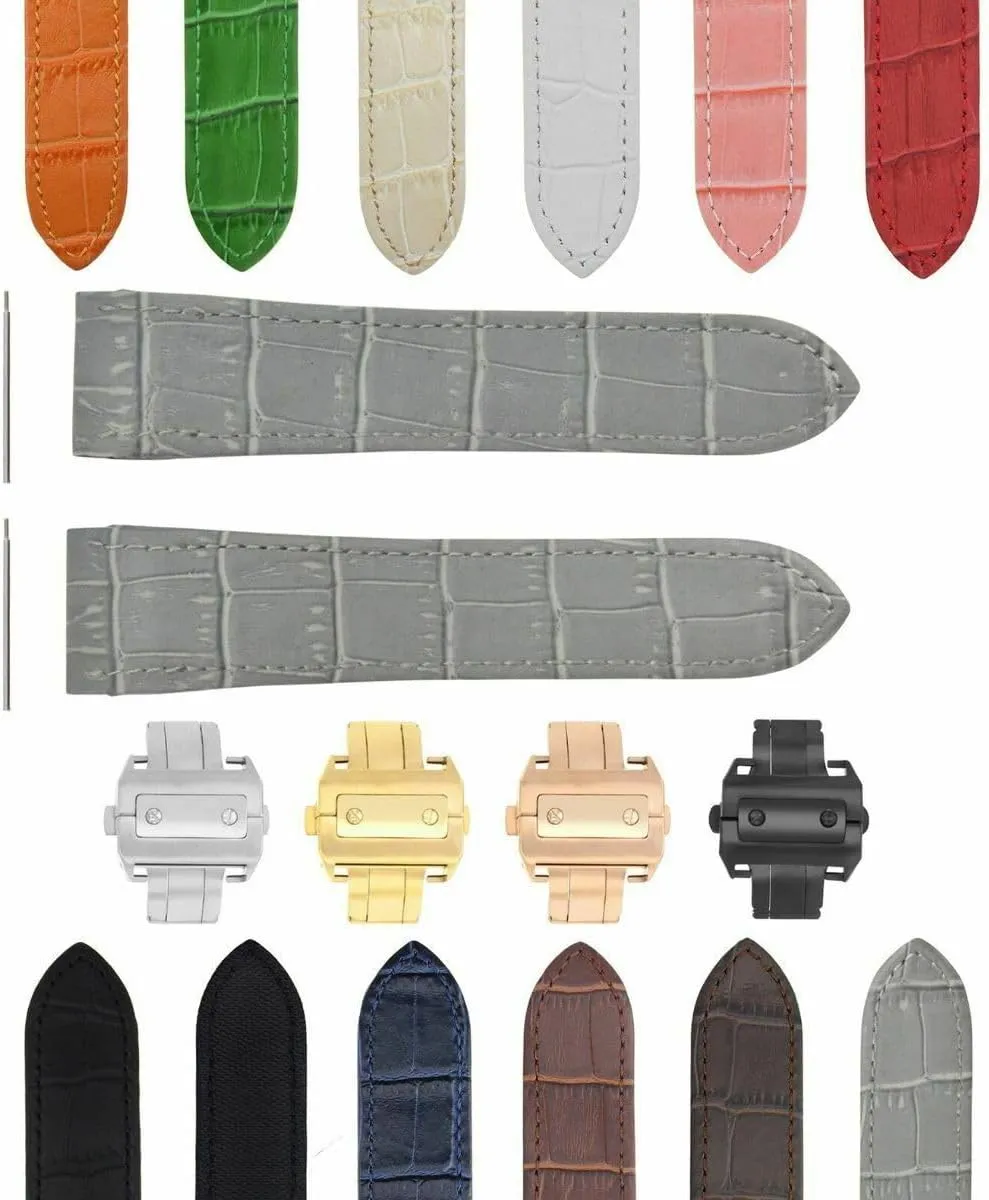 Ewatchparts Custom Watch Band Strap End Link Real Gold 18K Stainless Steel Compatible With Rolex Submariner Daytona GMT II