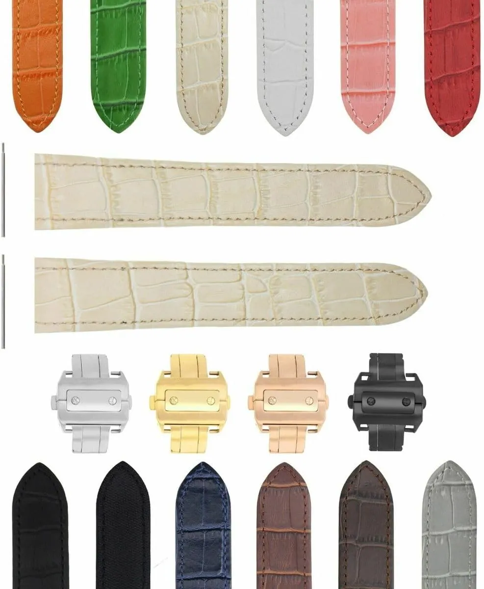 Ewatchparts Custom Watch Band Strap End Link Real Gold 18K Stainless Steel Compatible With Rolex Submariner Daytona GMT II