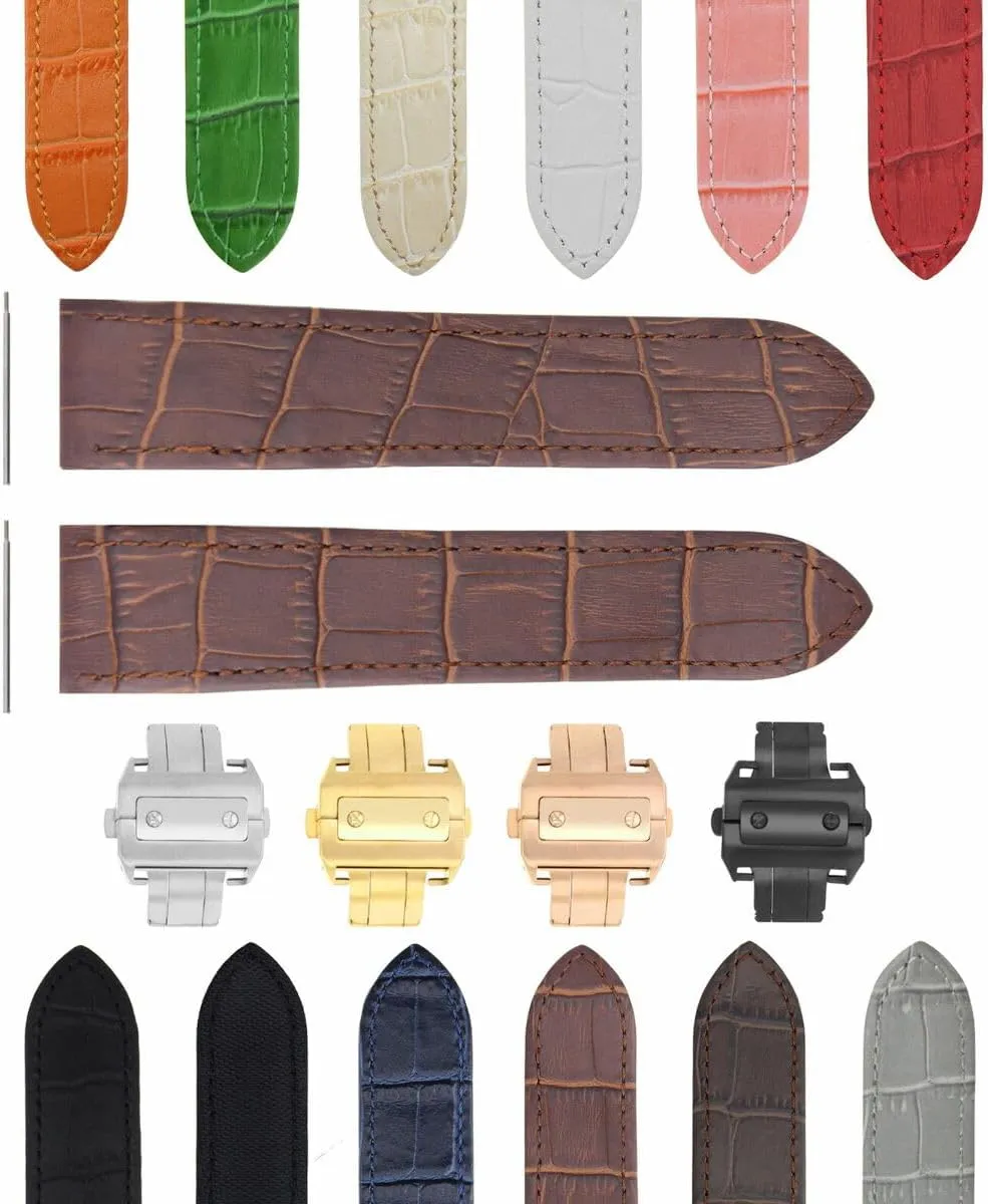 Ewatchparts Custom Watch Band Strap End Link Real Gold 18K Stainless Steel Compatible With Rolex Submariner Daytona GMT II