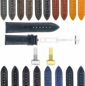 Ewatchparts Custom Watch Band Strap End Link Real Gold 18K Stainless Steel Compatible With Rolex Submariner Daytona GMT II