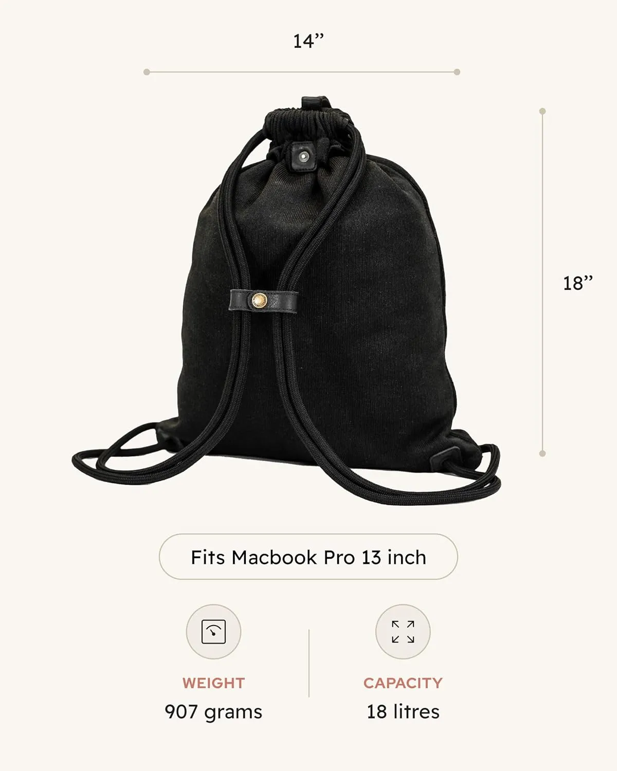 Flak Sack Ⅱ - Anti Theft Backpack | Cut-Resistant Bag with Double Steel Locking Strap and Lock | Men’s and Women’s Travel Backpack | Safe Travel Bag | Anti-theft Purse | RFID Blocking