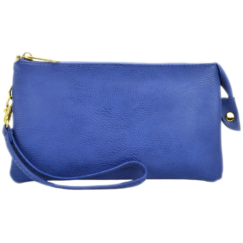 Folded Clutch with Zipper