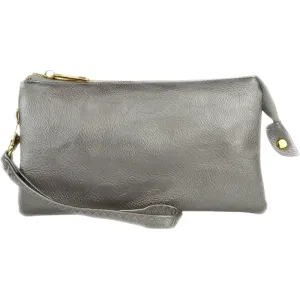Folded Clutch with Zipper