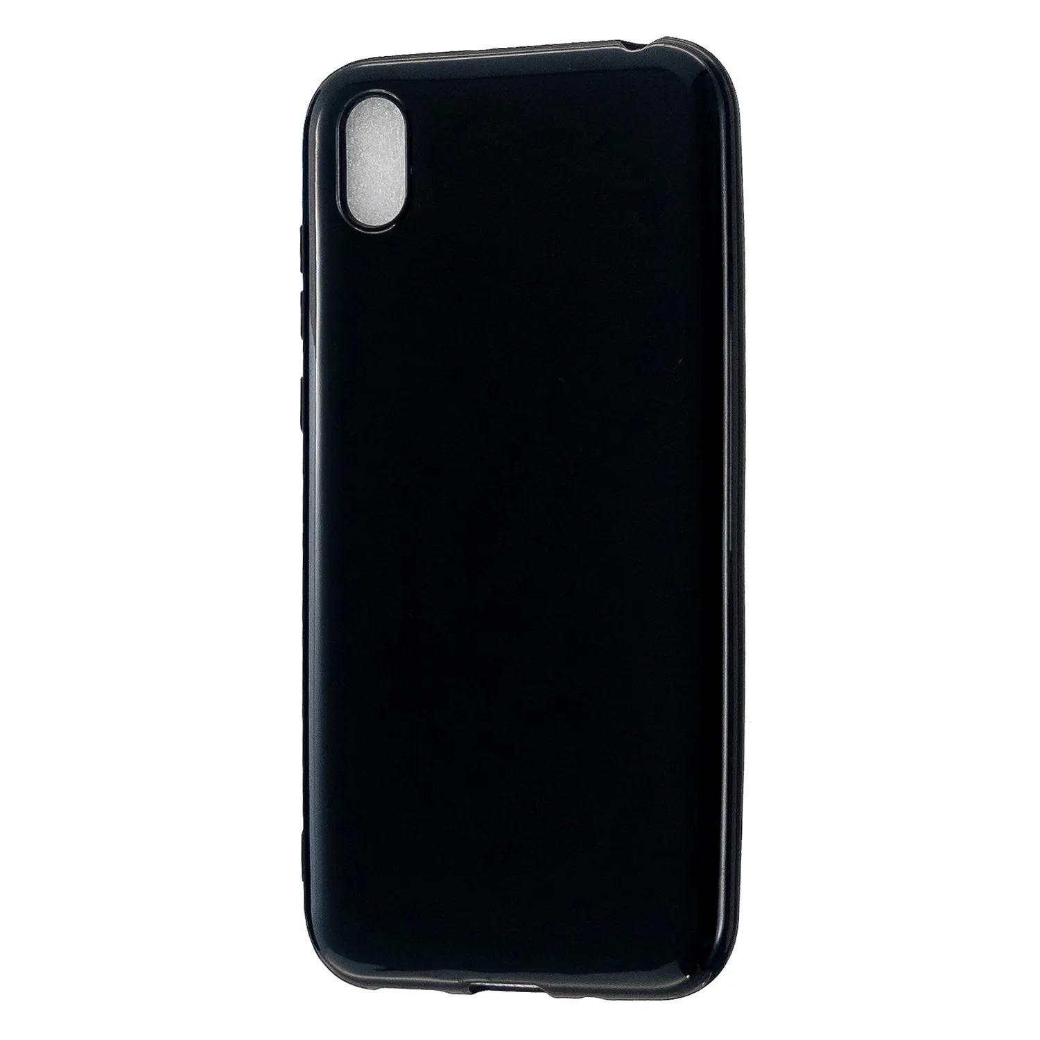 For Redmi 7/7A/Note 7/Note 7 Pro Cellphone Cover Overall Protection Soft TPU Anti-Slip Anti-Scratch Phone Case Bright black
